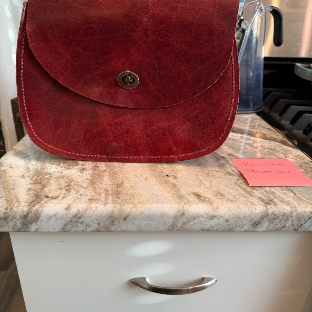 EUC Go Forth Goods Redwood Bison Vivian Satchel